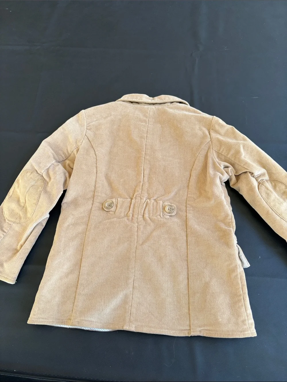 Jacadi Paris Boys Camel Corduroy Blazer Jacket 6A 116cm Like New